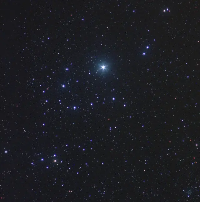 Alpha Persei Cluster (Melotte 20), photographed