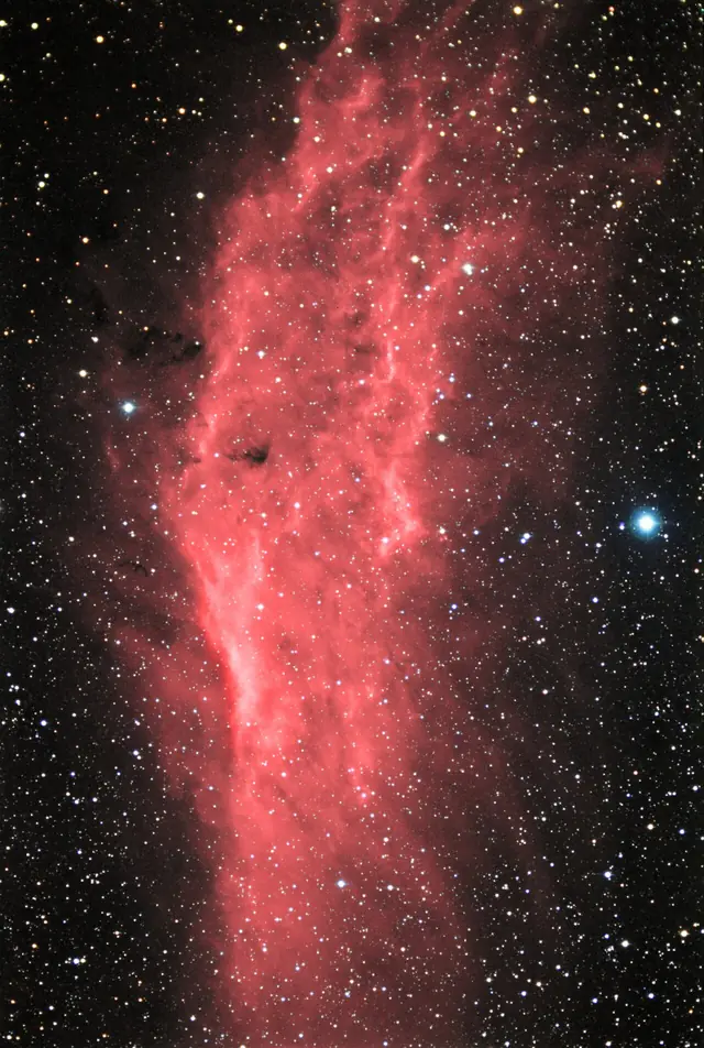 California Nebula (NGC 1499), photographed
