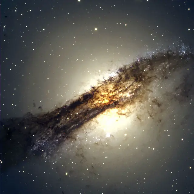 Centaurus A (NGC 5128), photographed