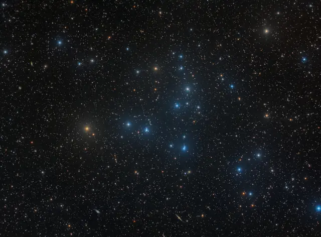 Coma Star Cluster (Melotte 111), photographed