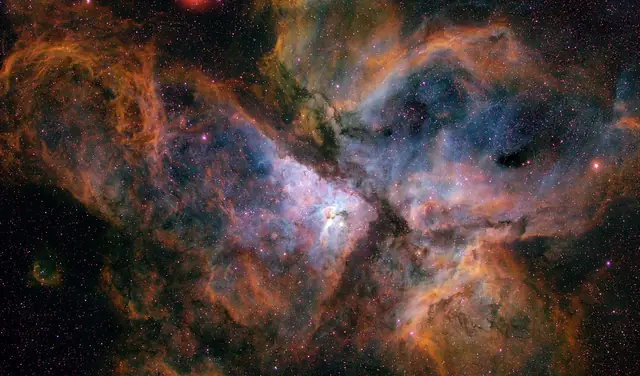 Eta Carinae Nebula (NGC 3372), photographed