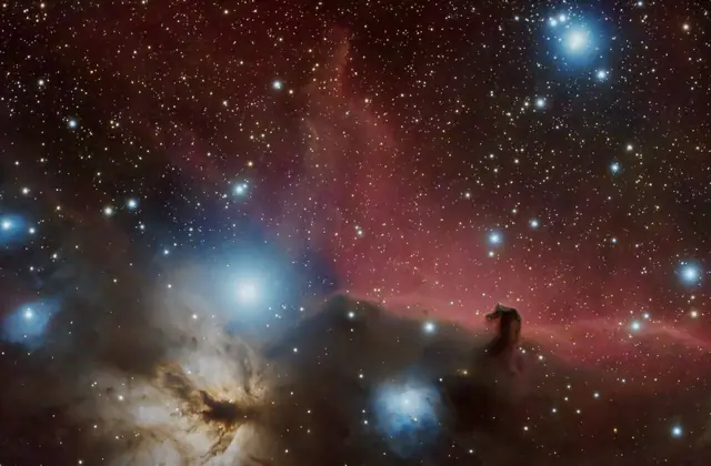 Flame Nebula (NGC 2024), photographed
