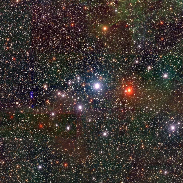 IC 2395 (Open Cluster), photographed