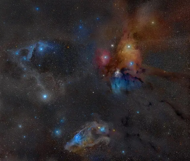 Rho Ophiuchi Nebula (IC 4604), photographed