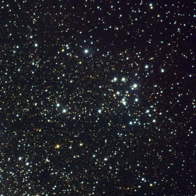 M18 (Open Cluster), photographed