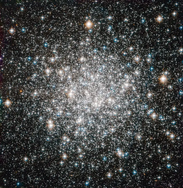 Globular Cluster M22, photographed