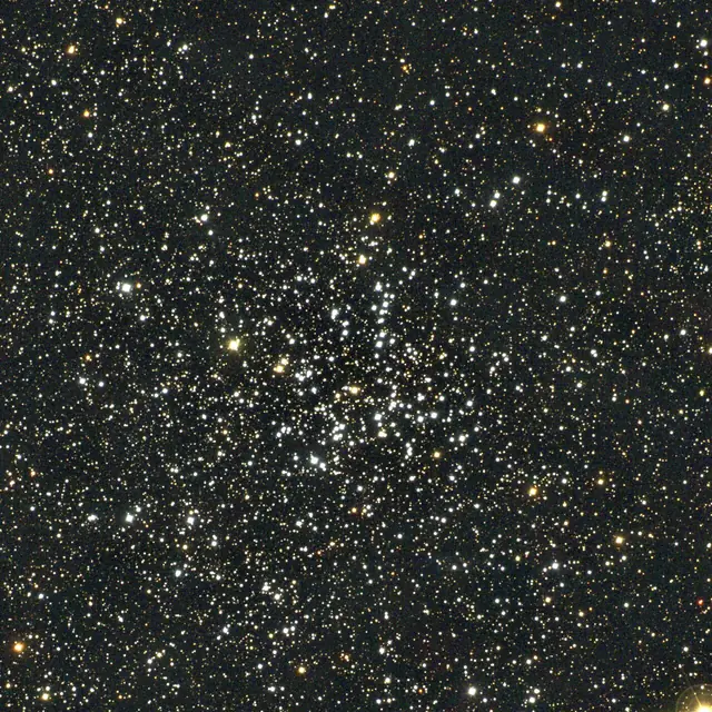 Open Cluster M38, photographed