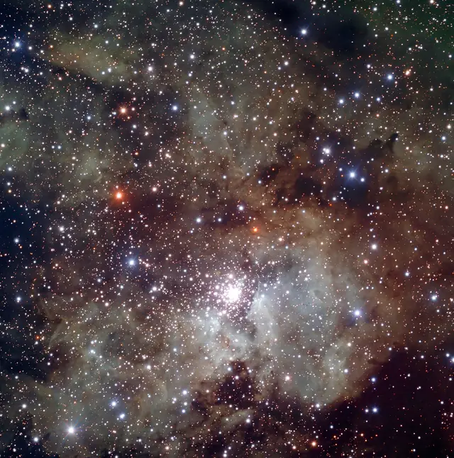 NGC 3603 (Nebula and Cluster), photographed
