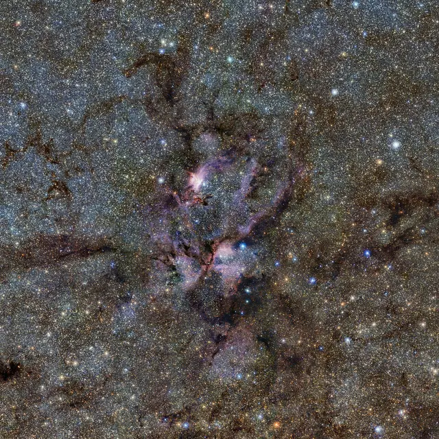 War and Peace Nebula (NGC 6357), photographed