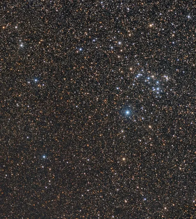NGC 6633 (Open Cluster), photographed