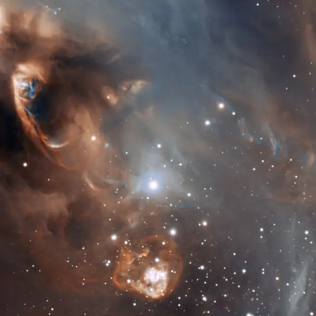 R Coronae Australis Nebula (NGC 6729), photographed