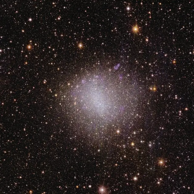 Barnard's Galaxy (NGC 6822), photographed