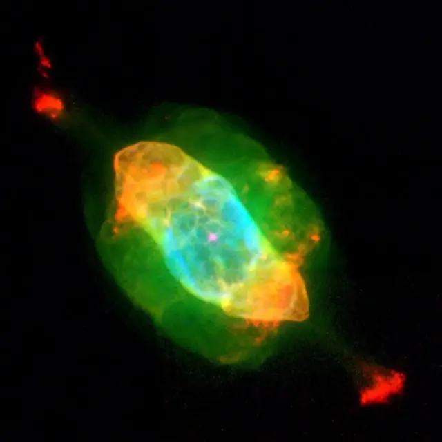 Saturn Nebula (NGC 7009), photographed