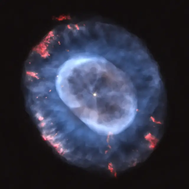 Blue Snowball Nebula (NGC 7662), photographed