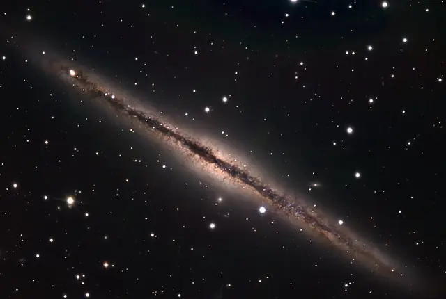 NGC 891 (Edge-on Galaxy), photographed