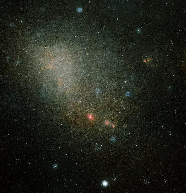 Small Magellanic Cloud (SMC), photographed