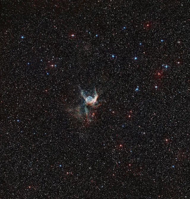 Thor's Helmet (NGC 2359), photographed